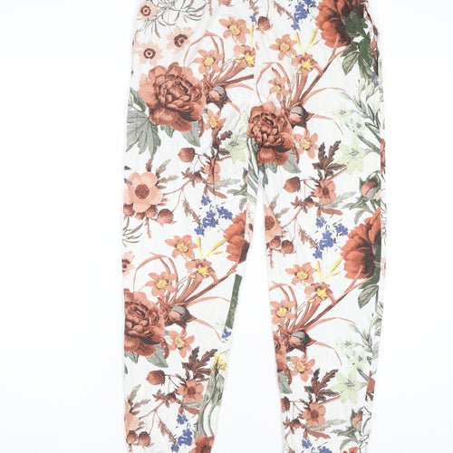 Next Women's Multicoloured Floral Lounge Pants Size 8
