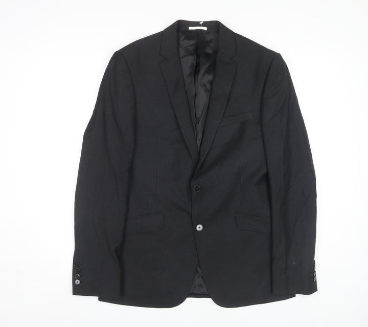 Kin by John Lewis Black Men’s Slim Blazer - 38R