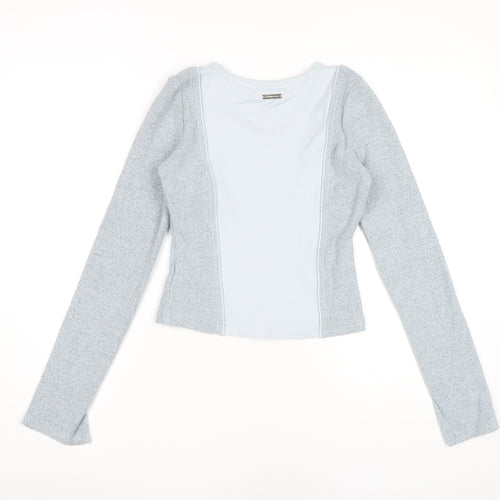 Manière De Voir Women's Grey Long Sleeve Top