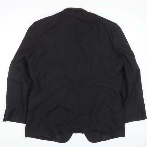 Horne Brothers Men's Black 46R Wool Tuxedo Blazer