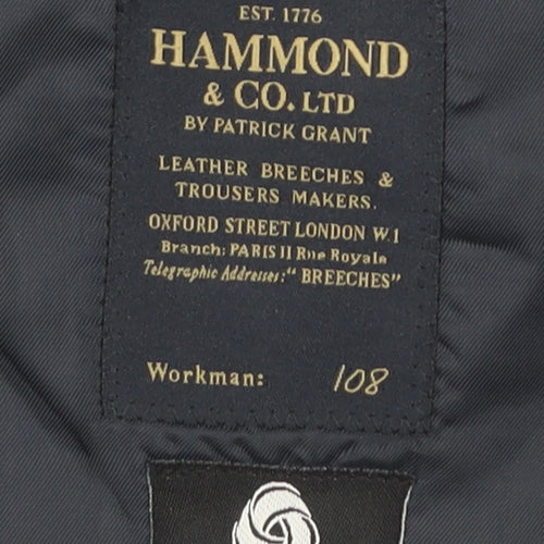 Hammond & Co. Men's Grey Waistcoat - 38 Regular Fit