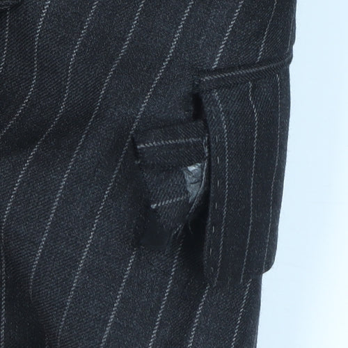 Chester Barrie Men's Grey Striped Wool Blazer, 38R