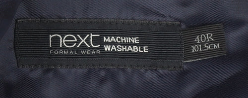 Next Men's Black Blazer 40R Classic Formal