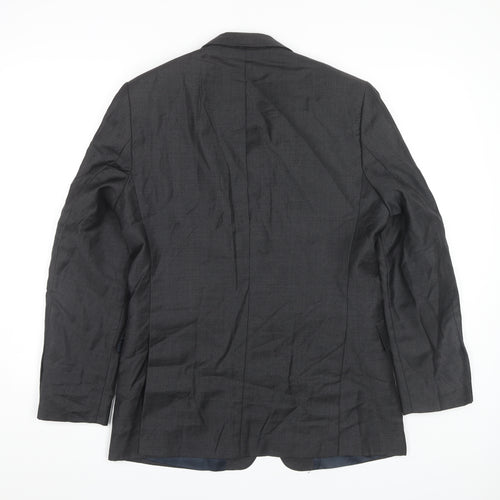 Hammond & Co. Men's Grey Blazer 38R Chest Single-Breasted
