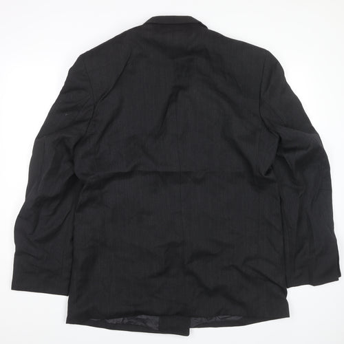 Burton Men's Black Double Breasted 42 Long Blazer