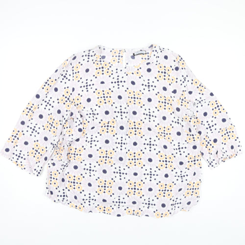 Marks and Spencer Women's Multicoloured Floral Blouse Size 20