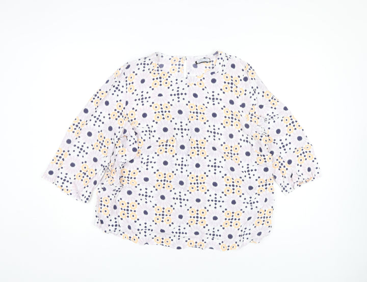 Marks and Spencer Women's Multicoloured Floral Blouse Size 20