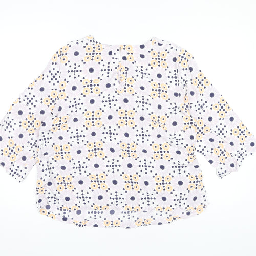 Marks and Spencer Women's Multicoloured Floral Blouse Size 20