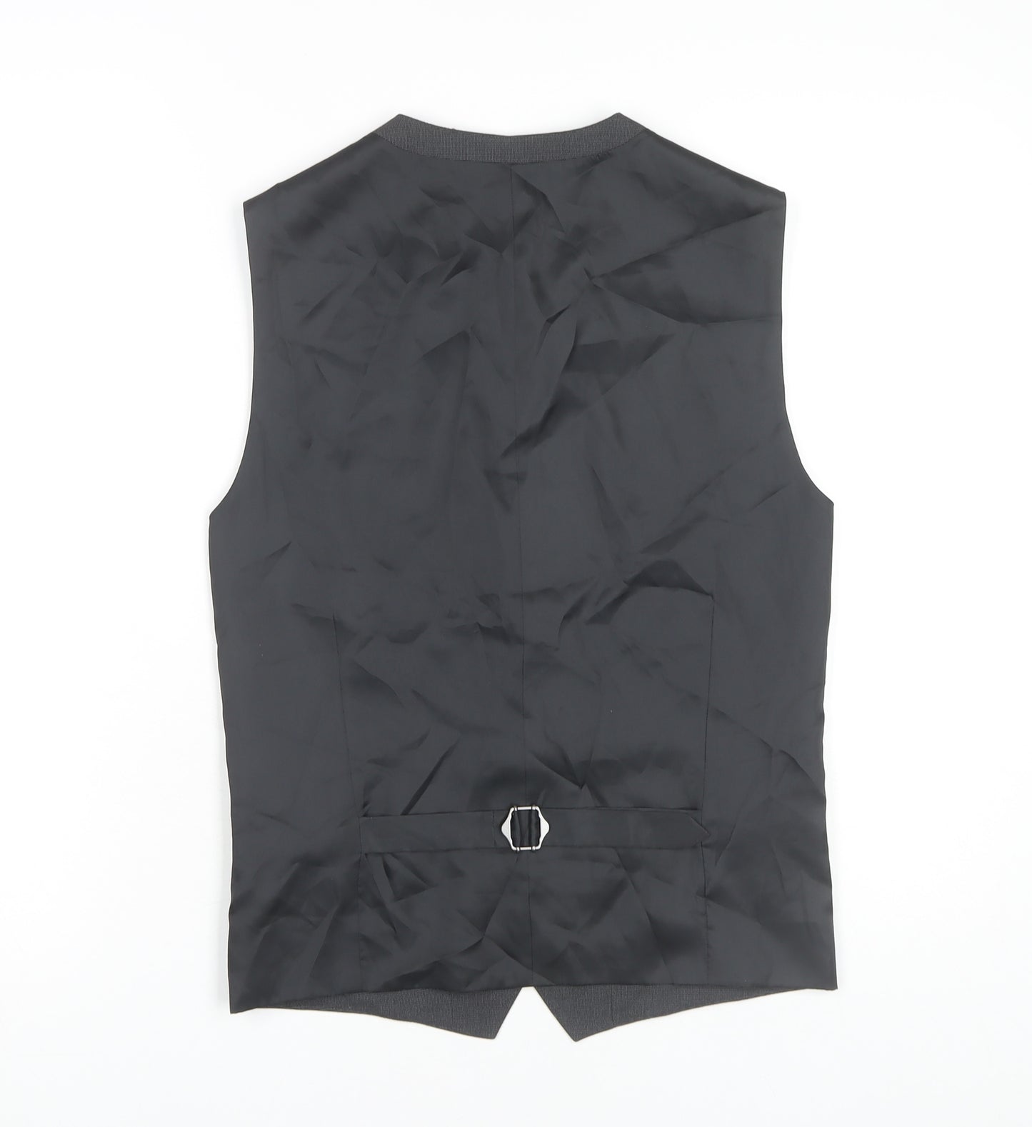 Next Men's Grey Waistcoat Size 34 Regular Fit