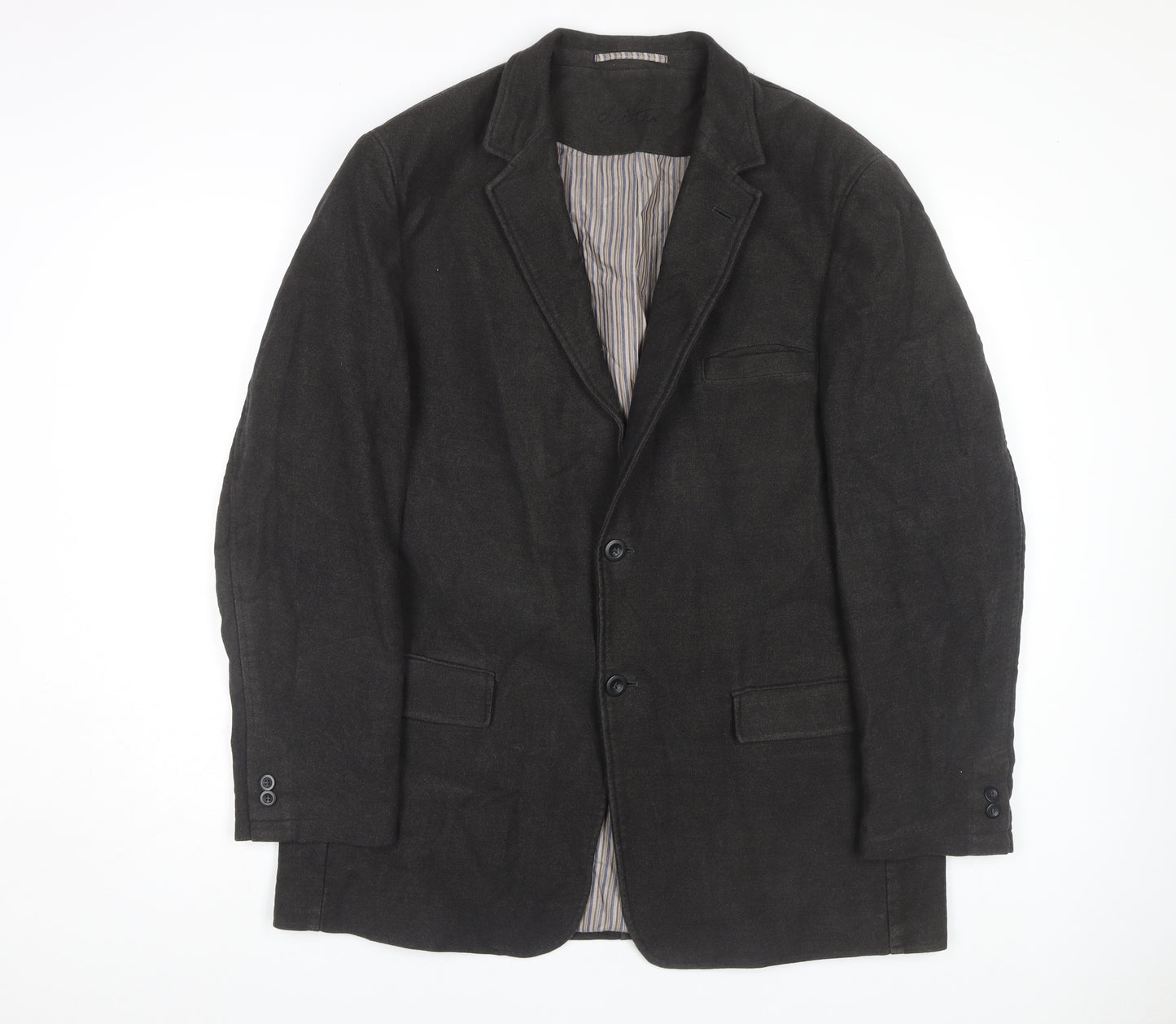 Daniel Grahame Men's Black Blazer 46 Regular