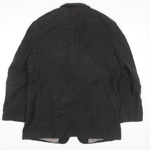 Daniel Grahame Men's Black Blazer 46 Regular