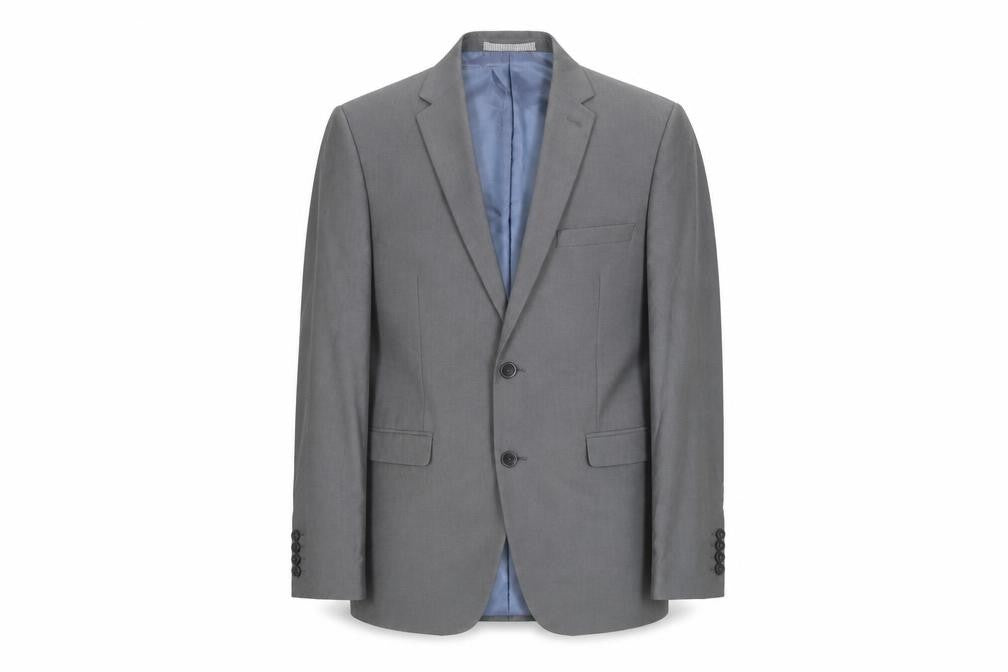 Burton Menswear Grey Slim Fit Blazer Men's 40R
