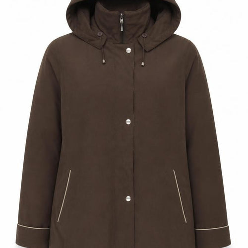Bonmarché Women's Brown Anorak Jacket S Casual Autumn/Winter