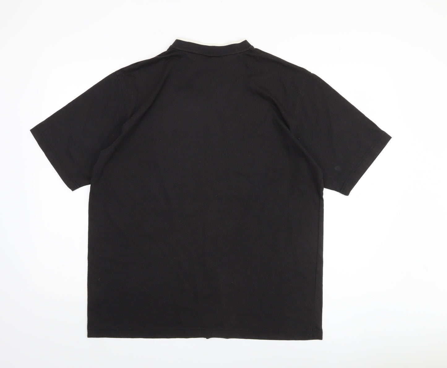 Umbro Men's XL Black V-Neck T-Shirt Cotton