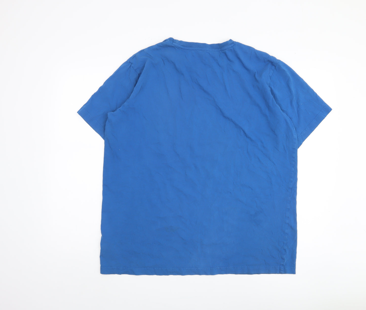 Berghaus Men's Blue XL Cotton T-Shirt - Logo Design