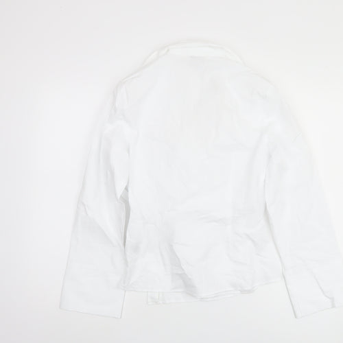 Marks and Spencer Women's White Blouse Size 10