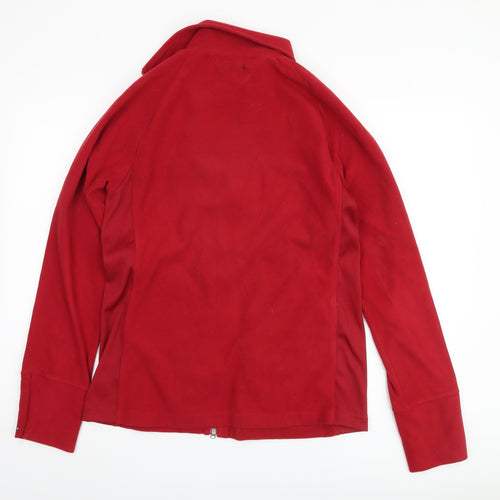 Tommy Hilfiger Men's Red Polyester Jacket Size 44