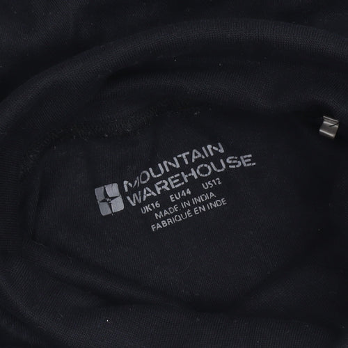 Mountain Warehouse Women's Black Long Sleeve Top