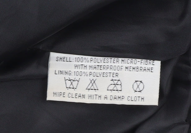 Regal Men's Black Windbreaker Jacket L
