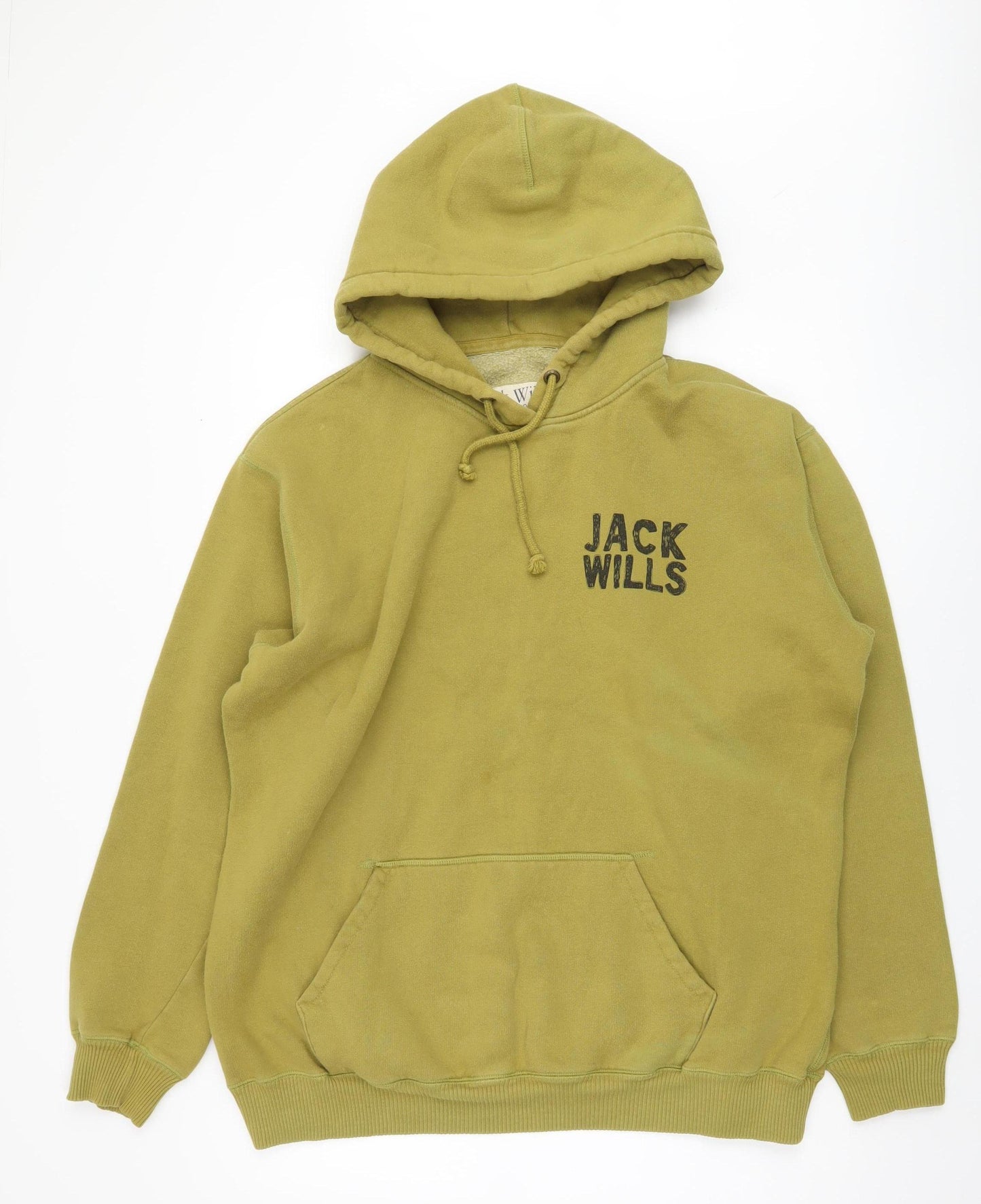 Jack Wills Women's Green Pullover Hoodie Size 12