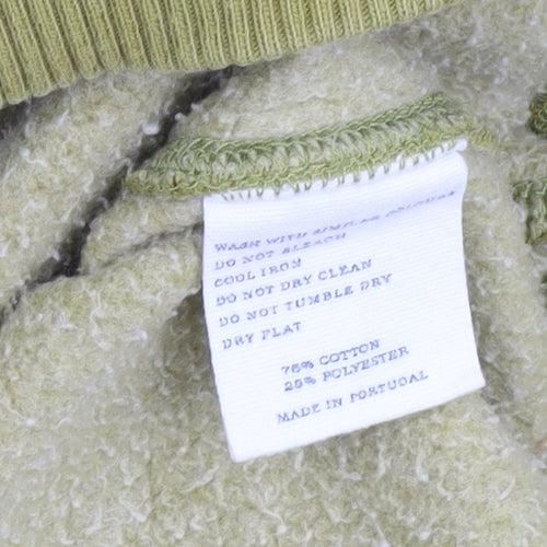 Jack Wills Women's Green Pullover Hoodie Size 12