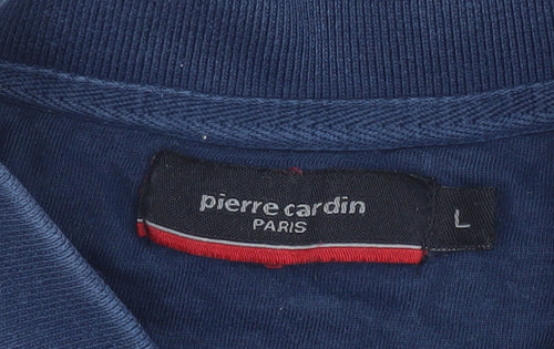 Pierre Cardin Men’s Brown Polo Shirt L Short Sleeve