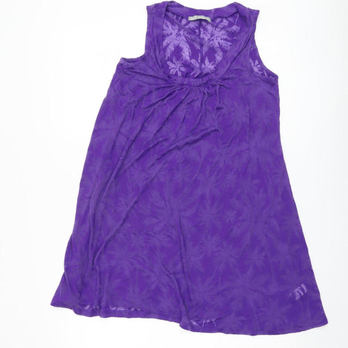 Marks and Spencer Women's Purple Tank - UK 12
