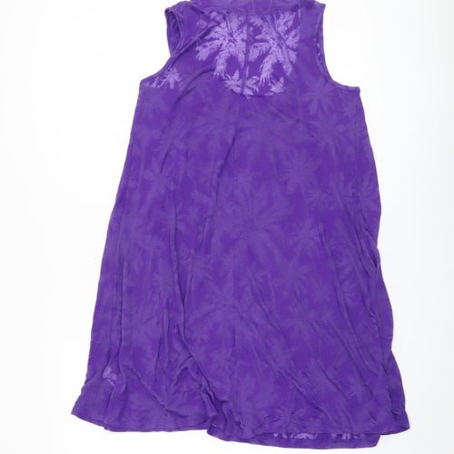 Marks and Spencer Women's Purple Tank - UK 12