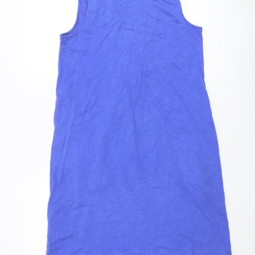 Boden Women's Blue Sleeveless Cotton Dress UK 10