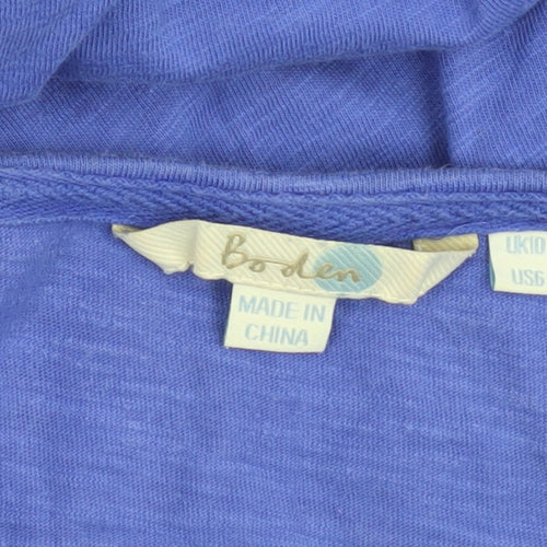 Boden Women's Blue Sleeveless Cotton Dress UK 10