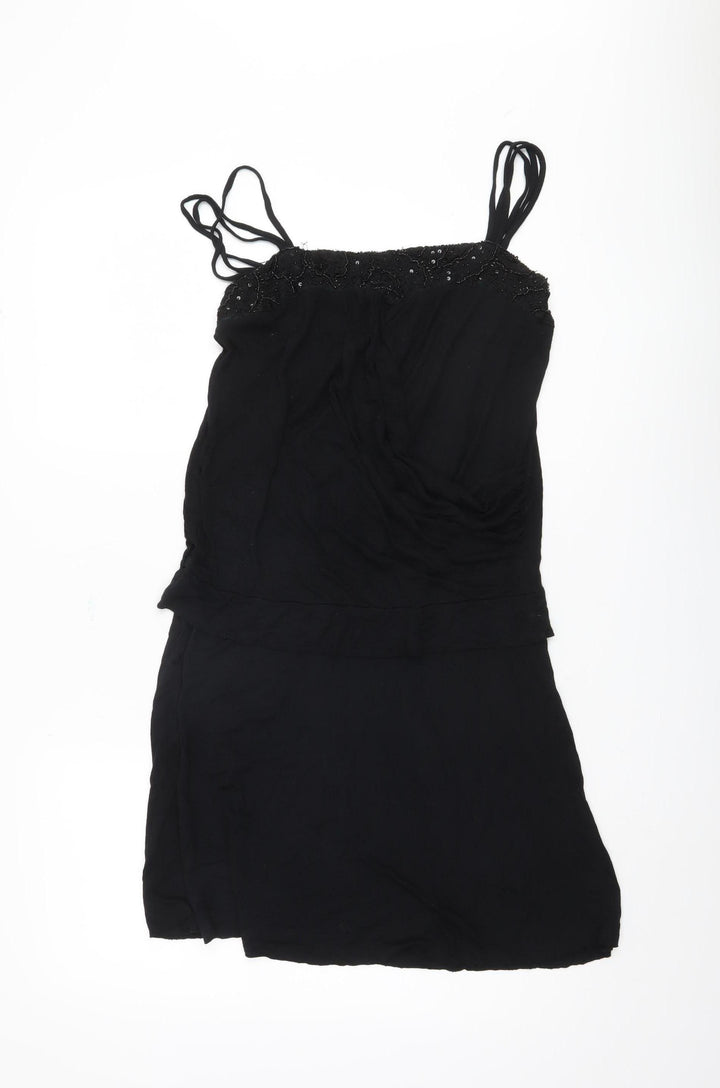 Kookai Women's Black Beaded Dress, Size 4