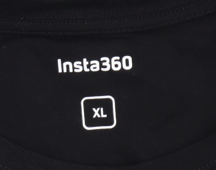 Insta360 Men's Black XL Short Sleeve T-Shirt