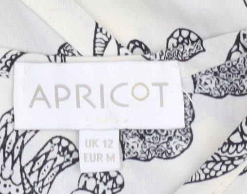 Apricot Women's Ivory Elephant Print Tank Top