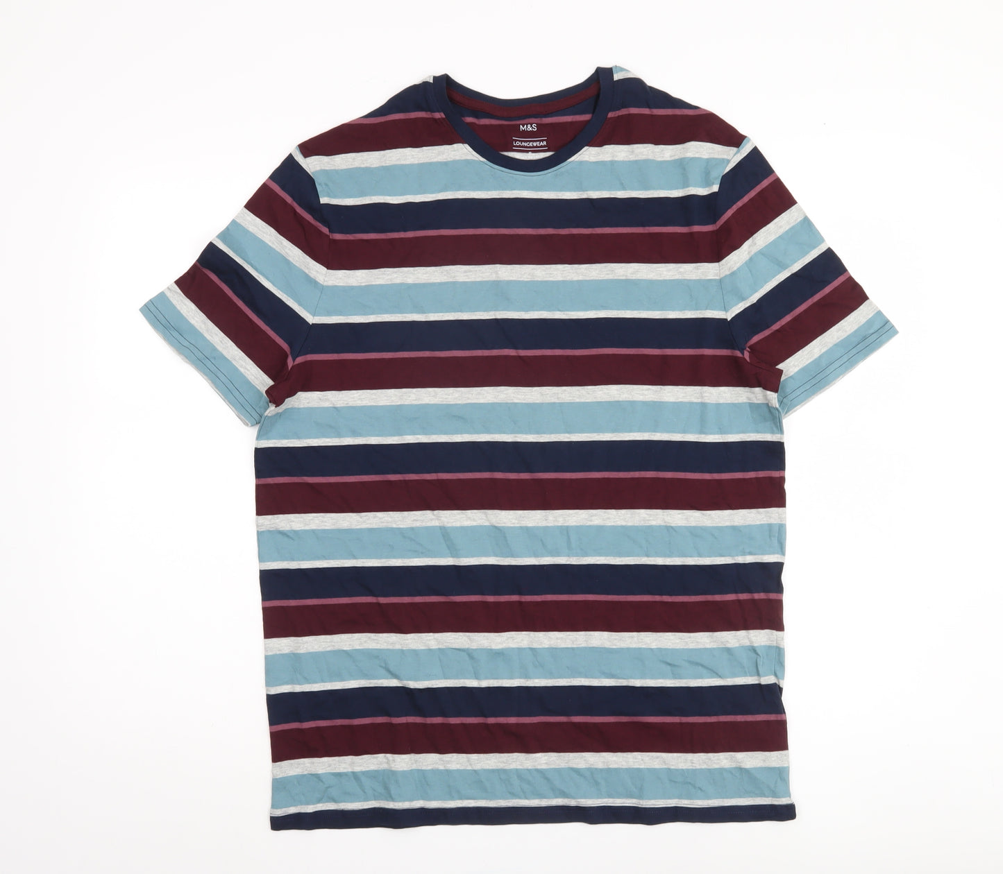 Marks and Spencer Men's Multicoloured M T-Shirt