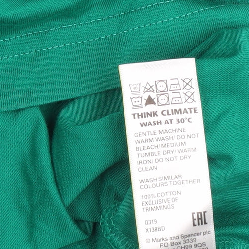 Marks and Spencer Men's Green XL Polo Shirt