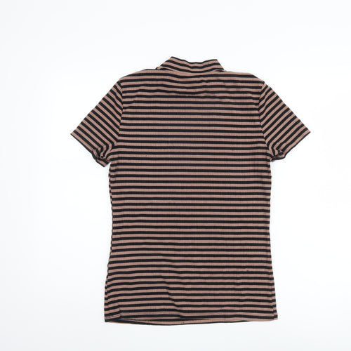 Jacqueline de Yong Women's Multicoloured Striped Top