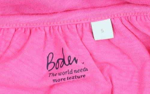Boden Women's Pink Blouse, Size S, 3/4 Balloon Sleeve