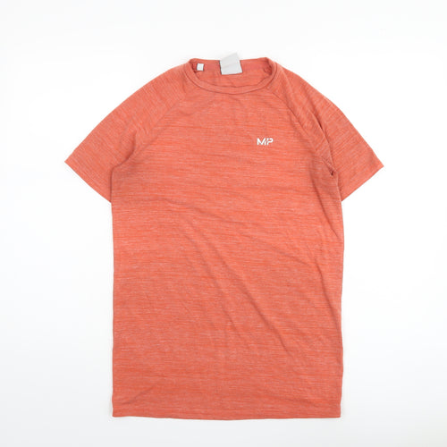 MP Men's Orange Crew Neck T-Shirt XS
