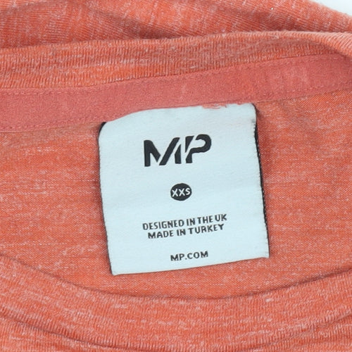 MP Men's Orange Crew Neck T-Shirt XS