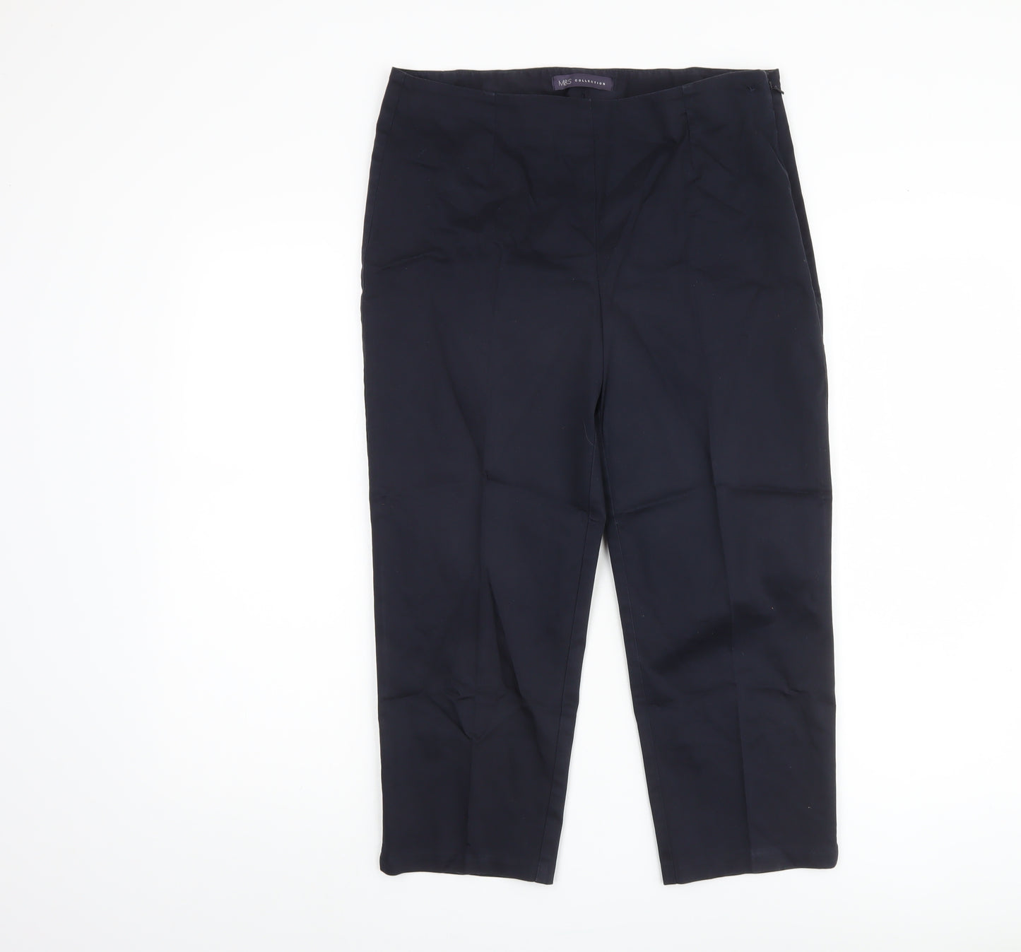 Marks and Spencer Women's Blue Trousers 12