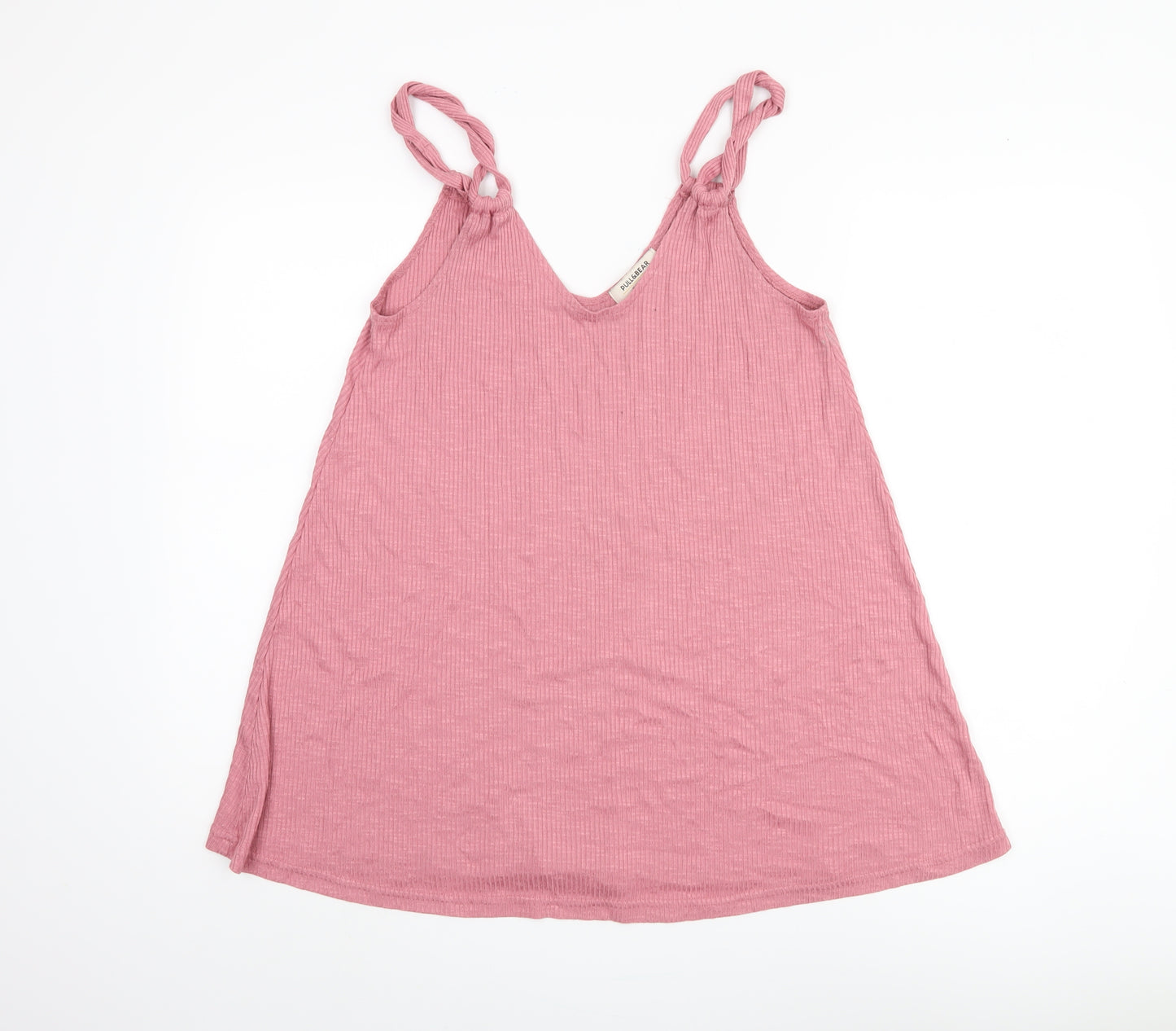 Pull & Bear Women's Pink Camisole Tank Top Size 12