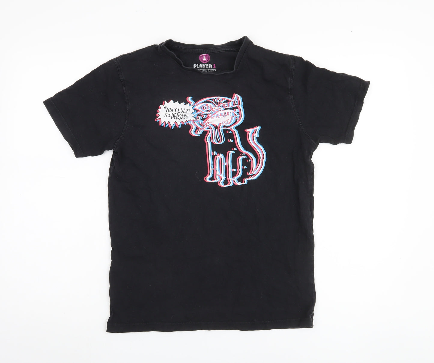 Player 1 Black Watchdogs 2 T-Shirt Small
