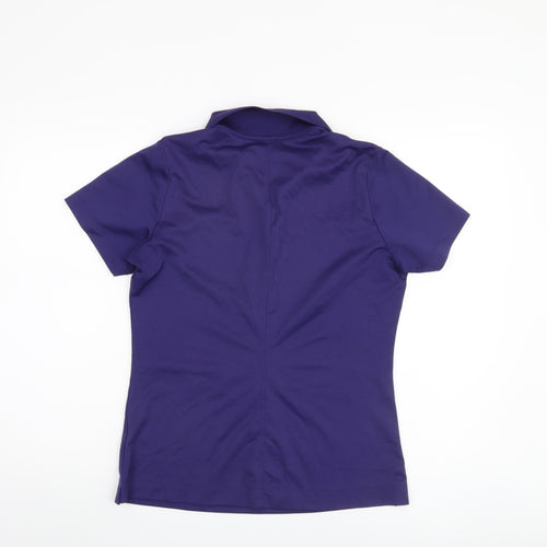 Nike Unisex Purple Polo Shirt M - Casual & Workwear