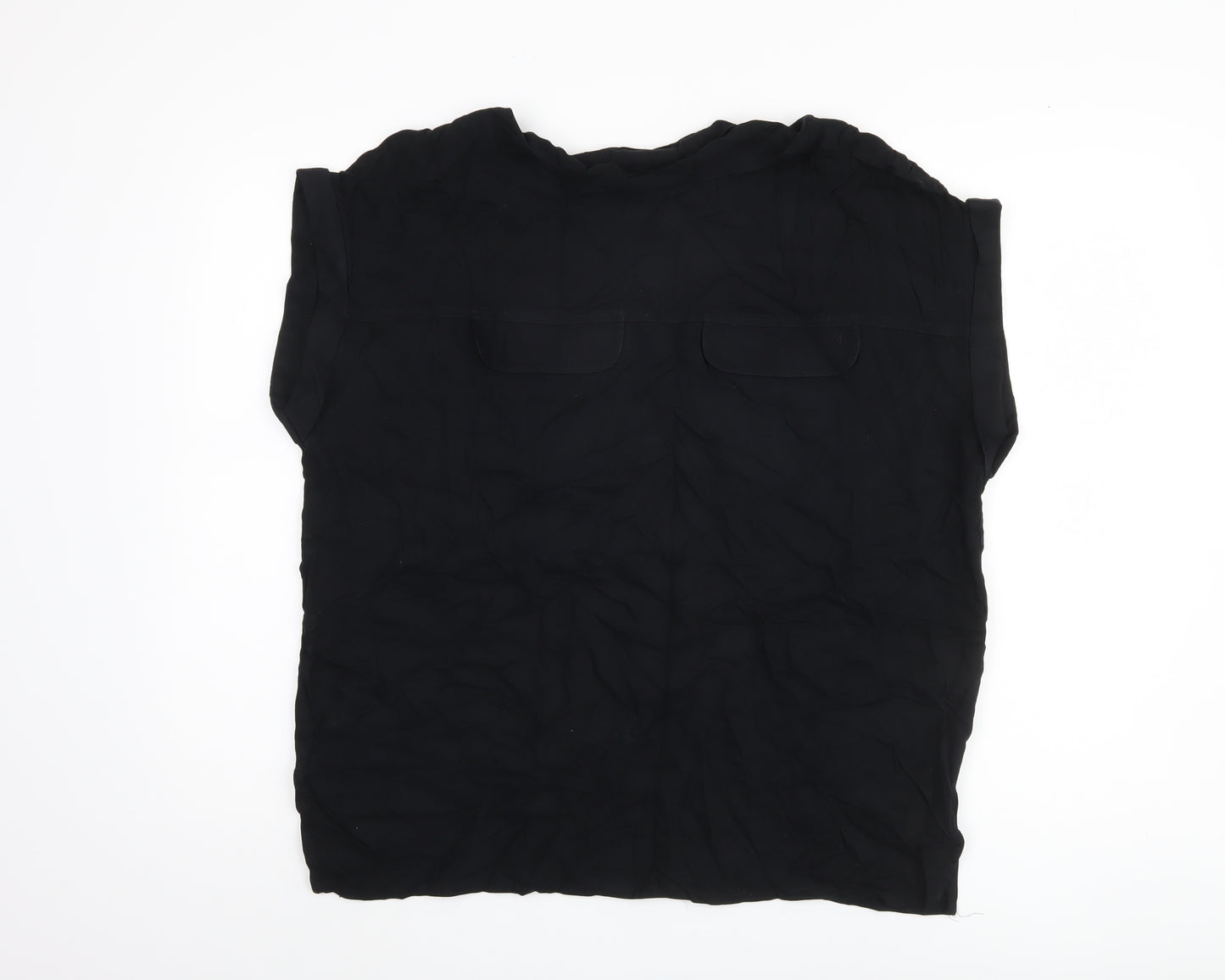 Next Women's Black Sleeveless Top Size 18