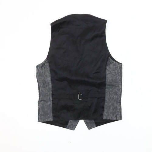H&M Men's Grey Suit Waistcoat 38R Casual/Formal