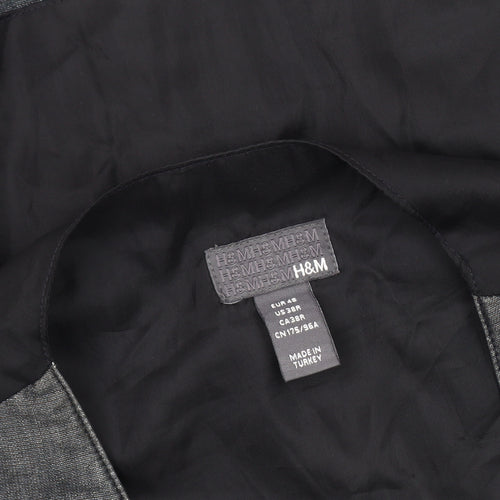 H&M Men's Grey Suit Waistcoat 38R Casual/Formal