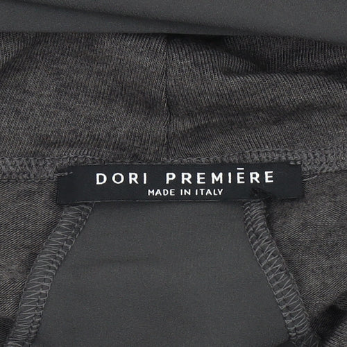 Dori Premiere Grey Cowl Neck Tunic for Women, M