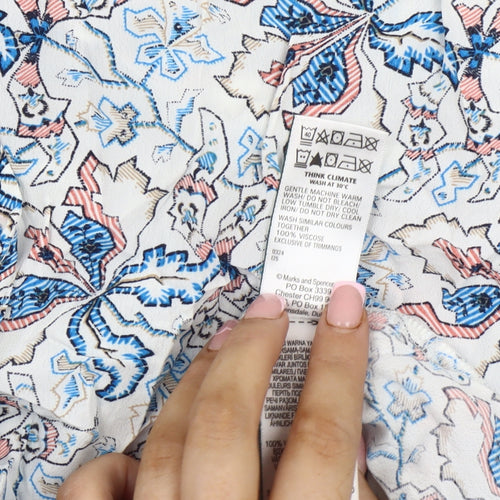 Marks and Spencer Women's Floral Midi Wrap Skirt