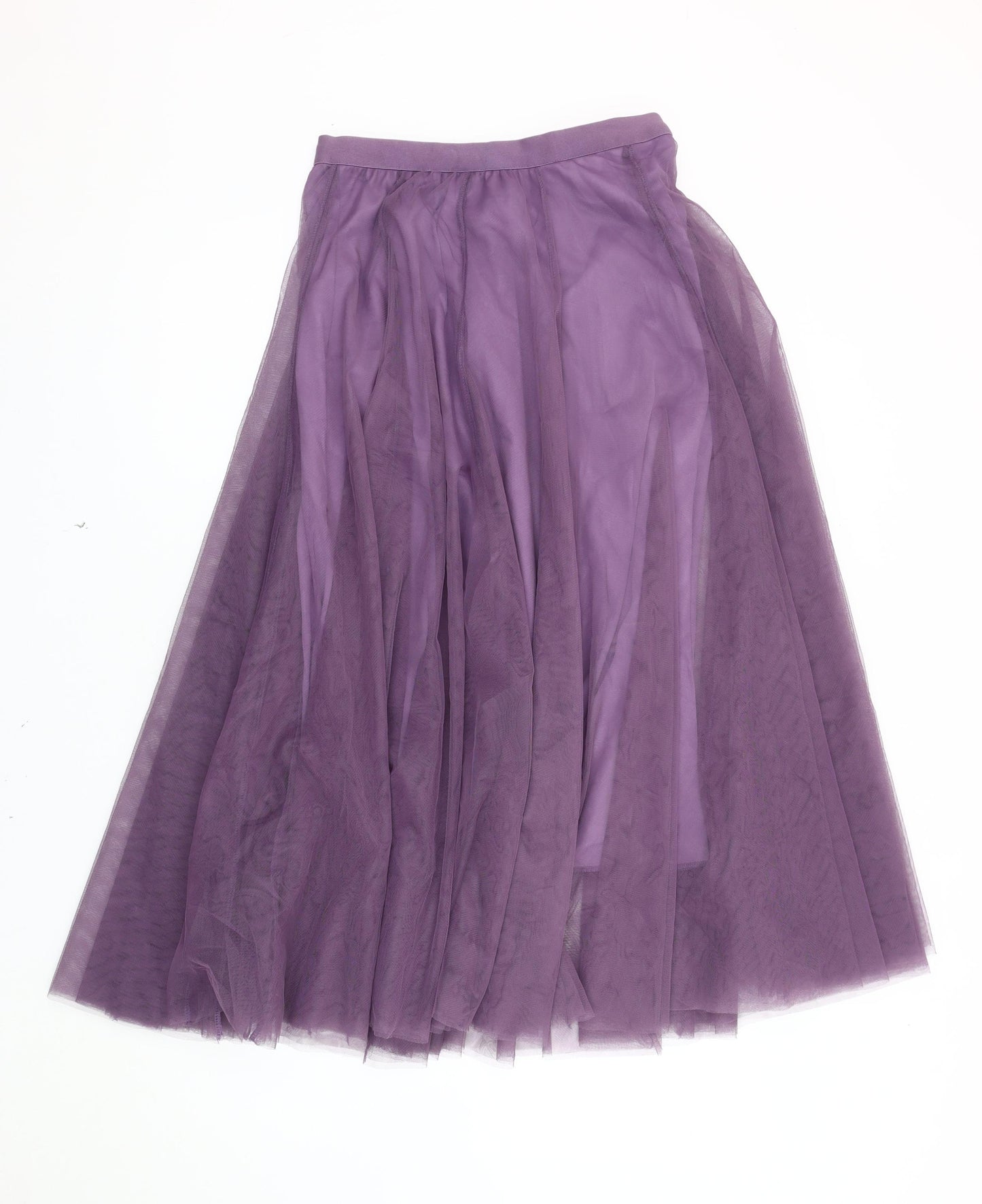 Chicwish Women's Purple Tutu Midi Skirt Size M