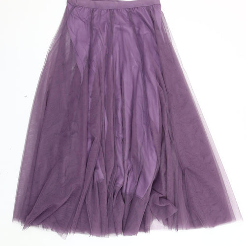 Chicwish Women's Purple Tutu Midi Skirt Size M